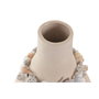 DKD Home Decor Jarrón de Cerámica Crema 19x19x33 cm