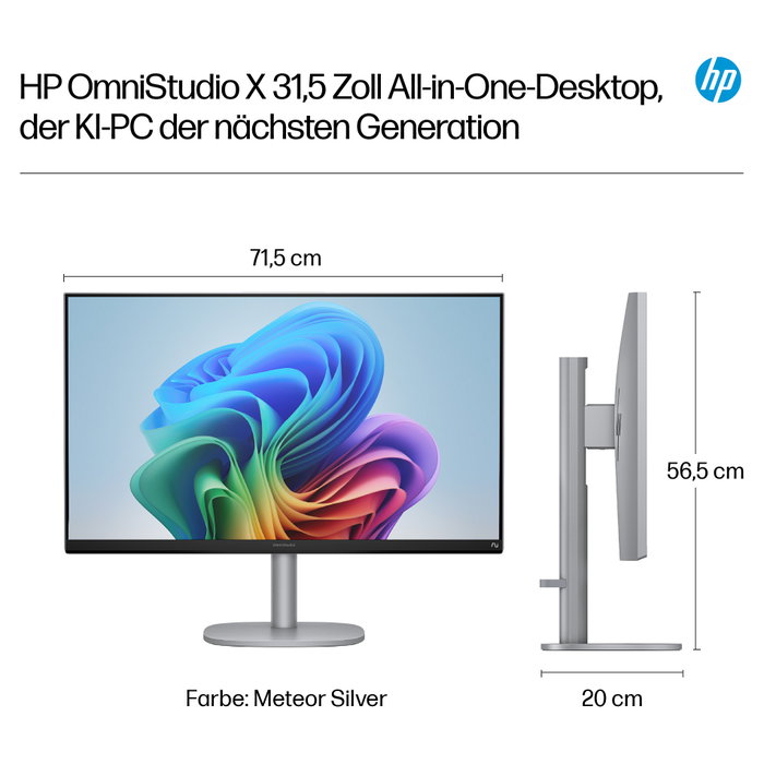 HP OmniStudio X 32-c1173ng All-in-One PC - Intel Core i7, 16GB RAM, 1TB SSD, Windows 11 Home