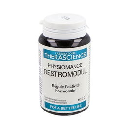 THERASCIENCE Oestromodul 60 Cápsulas - Regula Actividad Hormonal con Brócoli, Curcussential, Resveratrol, Quercetina, Espirulina, Vitaminas B5 y B6