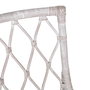 DKD Home Decor Silla Top chairs 2c24 Blanco 56 x 85 x 50 cm (2 Unidades)