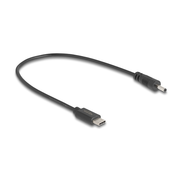 DeLOCK Cable de alimentación USB Type-C a CC 3,0 x 1,1 mm 27 cm