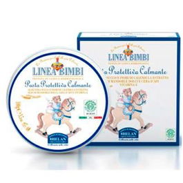 Linea Bimbi Pasta Protectora Calmante para Bebé, Protege la Piel Delicada del Pañal, 100G