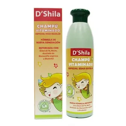 DSHILA Champú Vitaminado Edad Escolar 250 ml DSHILA Champú Vitaminado Edad Escolar 250 ml