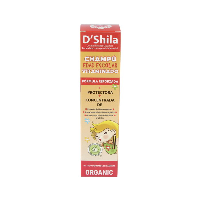DSHILA Champú Vitaminado Edad Escolar 250 ml DSHILA Champú Vitaminado Edad Escolar 250 ml