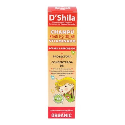 D'Shila Champú Vitaminado Especial Edad Escolar 250 ml D'Shila Champú Vitaminado Especial Edad Escolar 250 ml