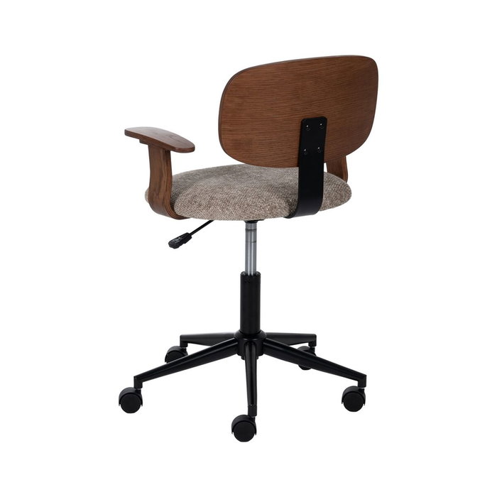 Ixia Silla Ruedas Beige-Marrón Tejido-Madera 60 X 60 X 89 cm Ixia Silla Ruedas Beige-Marrón Tejido-Madera 60 X 60 X 89 cm