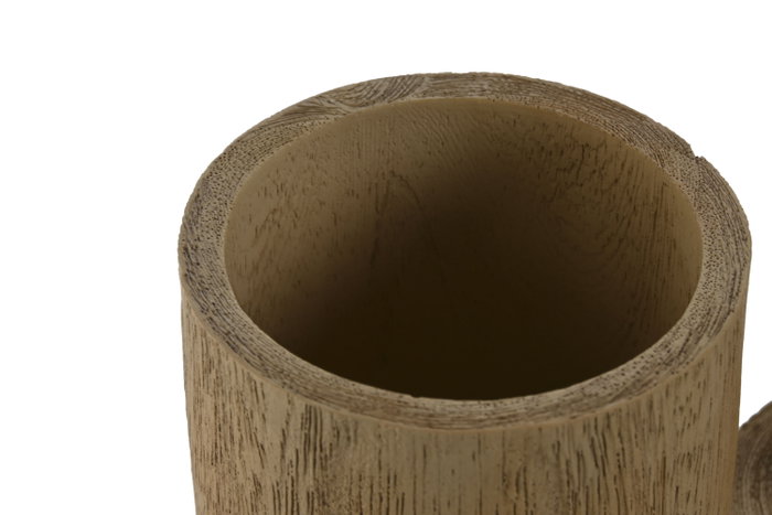 DKD Home Decor Joyero de Resina con Tapa Símil Madera Marrón DKD Home Decor Joyero de Resina con Tapa Símil Madera Marrón