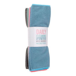 Ultraclean Bayeta Microfibra 30 x 30 cm, 8 Unidades, Colores Surtidos