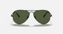 Ray Ban RB3689-91483155 Aviator II con lentes verdes