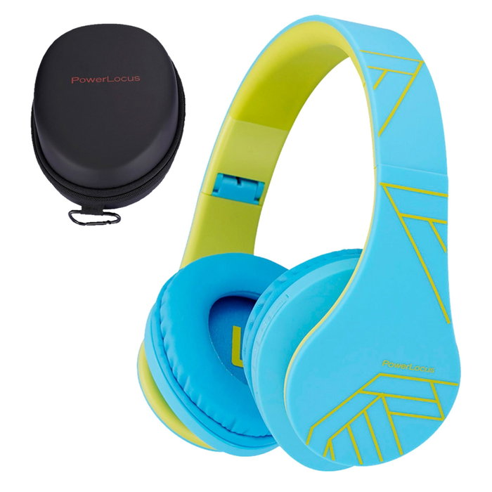 PowerLocus P2 Auriculares para Niños Azul / Verde
