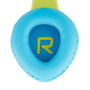 PowerLocus P2 Auriculares para Niños Azul / Verde