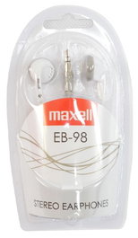 MAXELL Auricular EB98 Mini Blanco - Auricular Maxell Mini EB98 Blanco