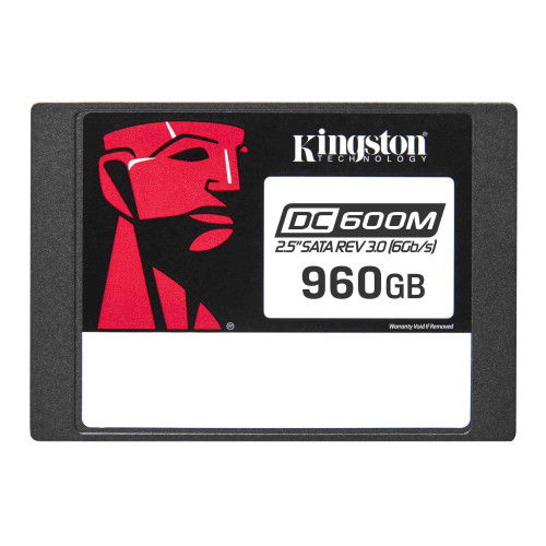 Kingston SEDC600M/960G SSD Empresarial SATA 2.5" 960 GB 3D TLC NAND Kingston SEDC600M/960G SSD Empresarial SATA 2.5" 960 GB 3D TLC NAND