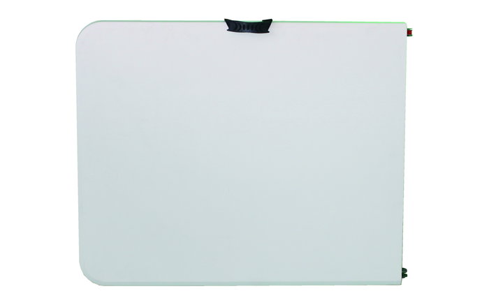 Marbueno Mesa Plegable Resina Blanco 180X74X74 cm Catering, Playa y Camping 10528
