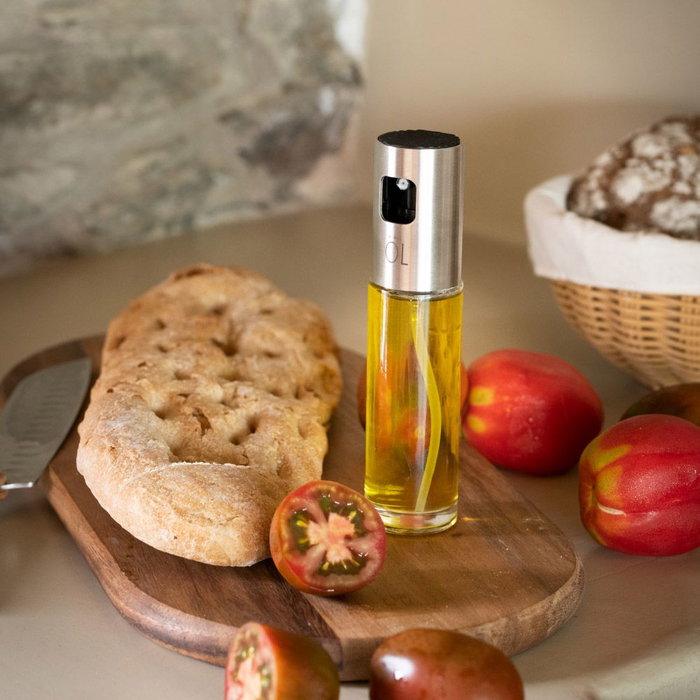 Andrea House Aceitera Spray Cristal Inox 100 ml