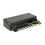 DeLOCK Patchpanel Keystone Desktop 8 Port negro