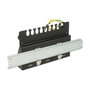 DeLOCK Patchpanel Keystone Desktop 8 Port negro