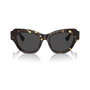 Burberry BE4423-410687 Gafas de sol para mujer con montura marrón y cristal gris