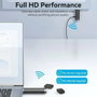 Vention ADCB0 Adaptador de vídeo inalámbrico HDMI a HDMI Negro