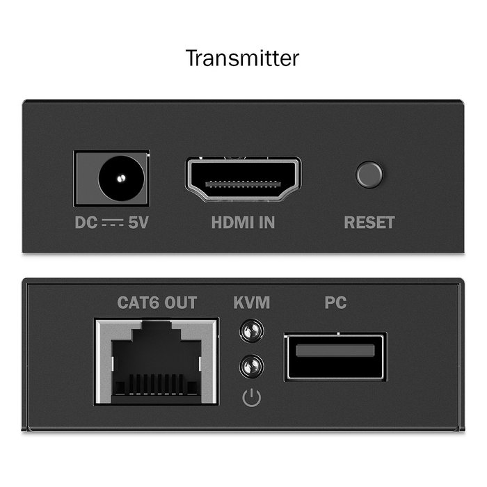 Digitus DS-55357 Extensor KVM HDMI 4K/30Hz Negro Digitus DS-55357 Extensor KVM HDMI 4K/30Hz Negro