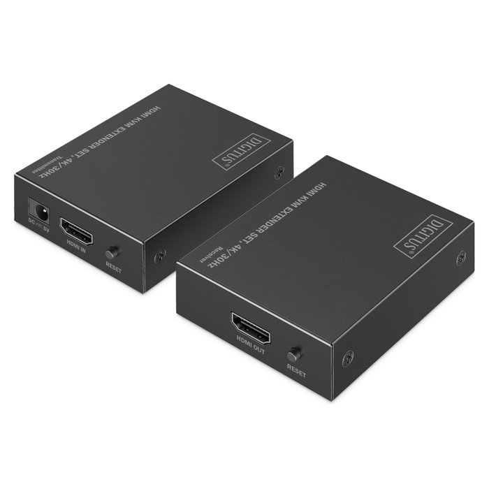Digitus DS-55357 Extensor KVM HDMI 4K/30Hz Negro Digitus DS-55357 Extensor KVM HDMI 4K/30Hz Negro