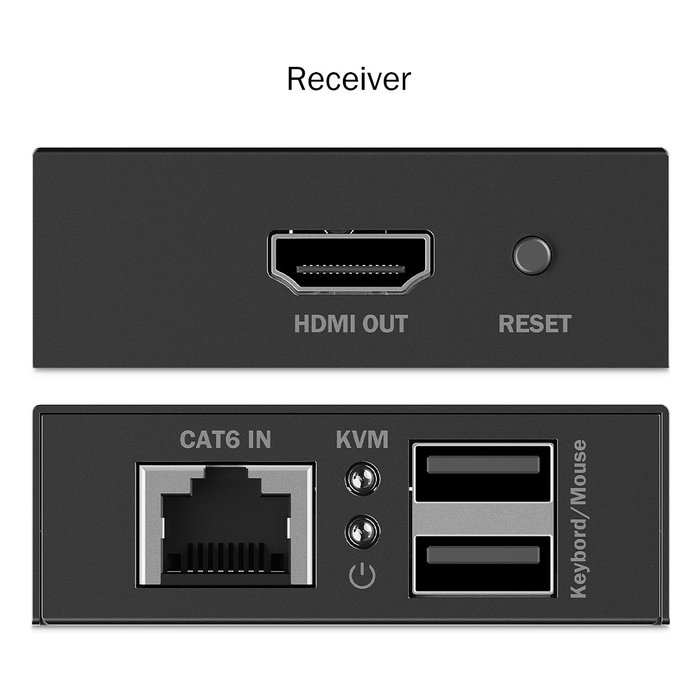 Digitus DS-55357 Extensor KVM HDMI 4K/30Hz Negro Digitus DS-55357 Extensor KVM HDMI 4K/30Hz Negro