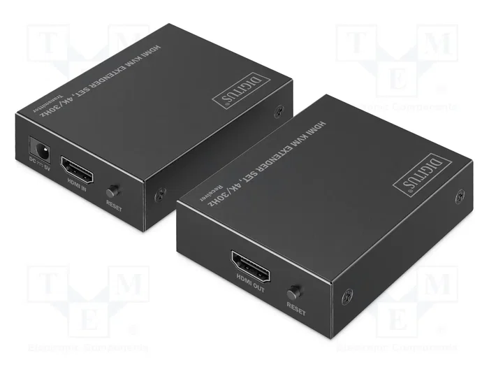 Digitus DS-55357 Extensor KVM HDMI 4K/30Hz Negro