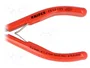 KNIPEX Alicates de corte lateral de 125 mm con cara lateral