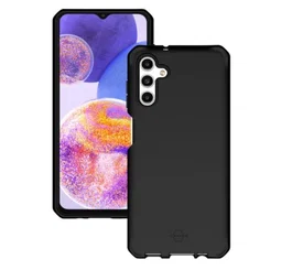 Mobilis Spectrum Funda Carcasa Rígida para Samsung Galaxy A23 5G (6.6") - Negro - Plástico Reciclado - Resistente a Impactos y Caídas