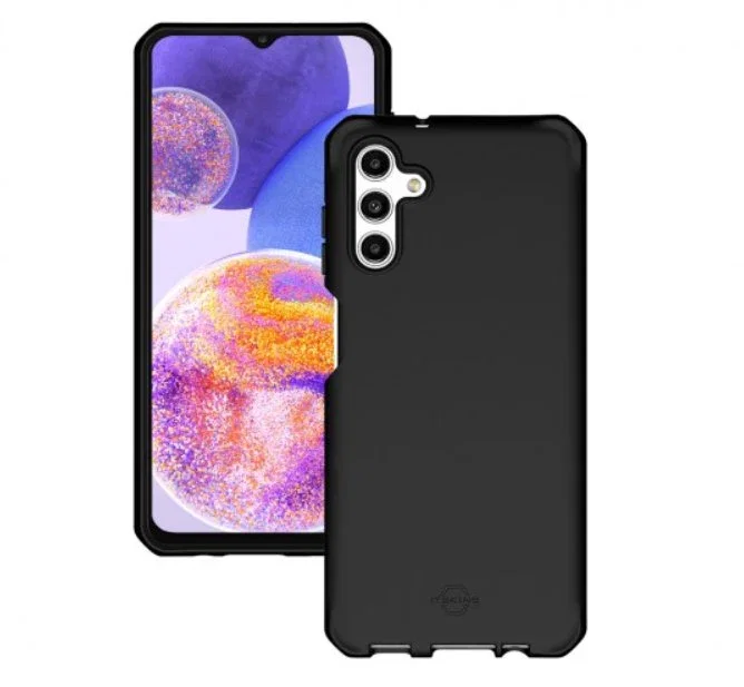 Mobilis Spectrum Funda Carcasa Rígida para Samsung Galaxy A23 5G (6.6") - Negro - Plástico Reciclado - Resistente a Impactos y Caídas