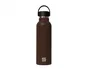 Safta Botella Termo Exterior Goma 600ml Chocolate