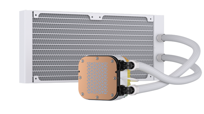 Corsair Nautilus II 240 RS ARGB White con radiador de 240 mm