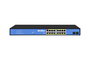 Ernitec Switch PoE Inteligente No Gestionado Electra-U16-1GB-285W, 16 Puertos PoE Gigabit, 2 Puertos SFP Gigabit, PoE 285W