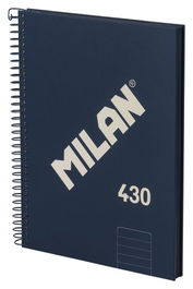 Bloc Milan 430 Since 1918 Tapa Extra A5 80H Horizontal 95G Azul (Set de 3)