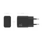 Aisens Cargador GaN USB-C PD3.0 20W Negro A110-1024