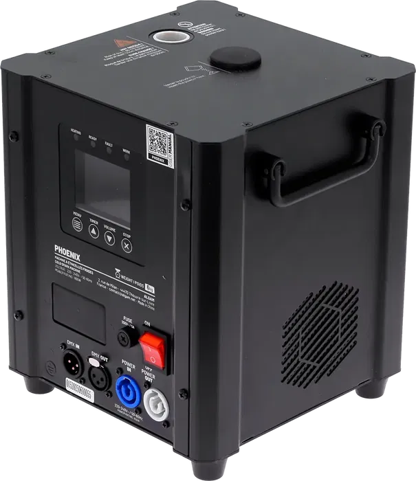 ALGAMLIGHT Máquina De Chispa Fría 650W para Fiesta, Evento y Escenario con Mando a Distancia y DMX