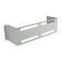 ALLNET Soporte para dispositivos para carril DIN/Hutschiene 150mm/3HE Gris claro