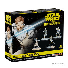 Atomic Mass Games Star Wars Shatterpoint: Hello There General Obi-Wan Kenobi Squad Pack - Expansión Juego de Miniaturas SWP06, Multilenguaje