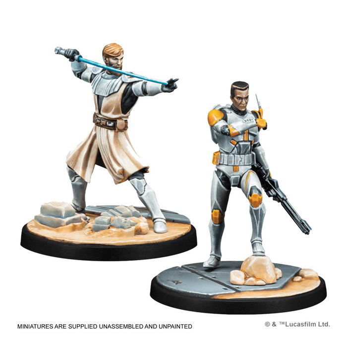 Atomic Mass Games Star Wars Shatterpoint: Hello There General Obi-Wan Kenobi Squad Pack - Expansión Juego de Miniaturas SWP06, Multilenguaje