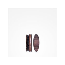 Bifull Cepillo Ovalado Mini Beehive Nº7 Cerdas de Jabalí 100% Natural Ideal para Barba y Bigote Portátil