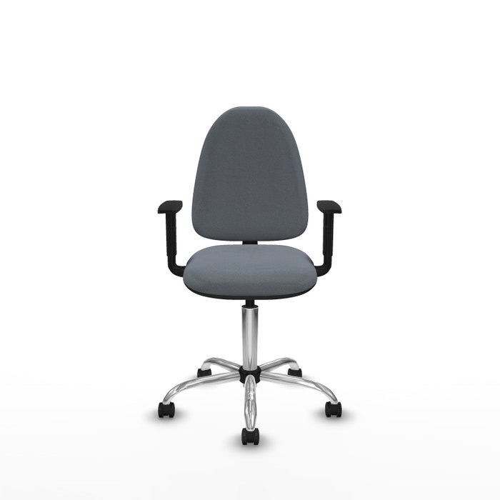 PIQUERAS Y CRESPO Silla de oficina Aýna Gris con Brazos 1D PIQUERAS Y CRESPO Silla de oficina Aýna Gris con Brazos 1D