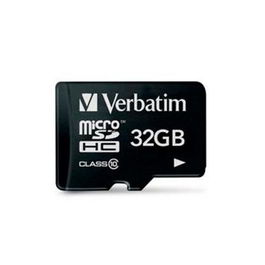 Verbatim Tarjeta Micro SDHC de 32GB Clase 10