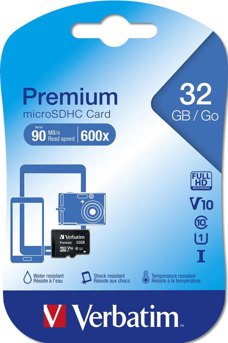 Verbatim Premium microSDHC 32GB Clase 10