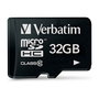 Verbatim Tarjeta Micro SDHC de 32GB Clase 10