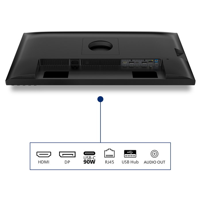 Philips Monitor 27B2U3601 27" Quad HD IPS HDMI DP USB-C Negro