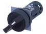 SCHNEIDER ELECTRIC Interruptor Rotativo Harmony XB7 Negro 22mm