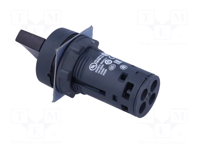 SCHNEIDER ELECTRIC Interruptor Rotativo Harmony XB7 Negro 22mm