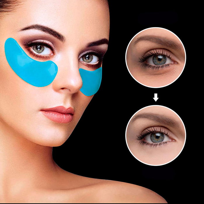 Paloma Beauties Parches para el Contorno de Ojos con Colágeno y Arándanos - 60 unidades para Luminosidad y Antiarrugas