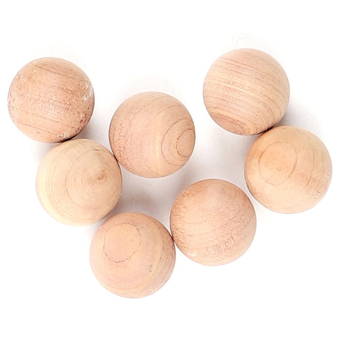 Je cherche une Idee Juego de 24 Bolas Anti-Olor para Armario, Madera de Cedro, Absorbe Humedad y Olores, Contra Polillas