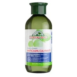 CORPORE SANO Champú Anticaspa Zizyphus Ecocert 300Ml, Tratamiento para la caspa de forma duradera, Con extracto de Zizyphus joazeiro y Aloe Vera